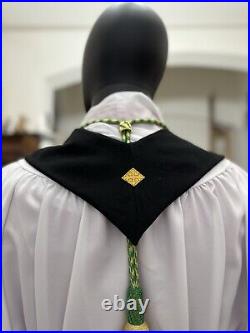 BLACK SACRAMENTAL STOLE Chasuble Vestments