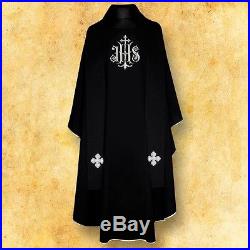 Black White Messgewand Chasuble Vestment Kasel