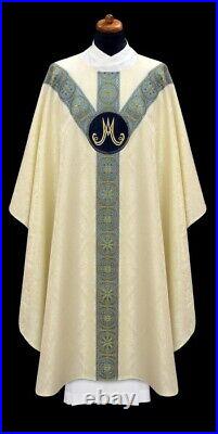 Catholic Priest Gothic Ave Maria Elegant Chasuble Casulla Unique Gothic Chasuble