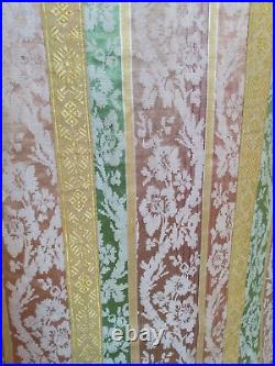 Catholic chasuble vestment brightly colored mid-20th century can be put into use