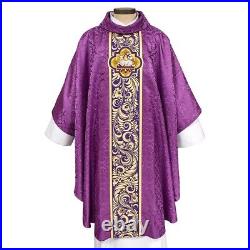Chasuble AGNUS DEI COLLECTION CHASUBLE, Church Vestments Purple Chasubles