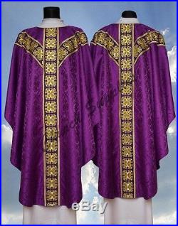 Chasuble Kasel Messgewand Vestment Casula GY555-F25 fr