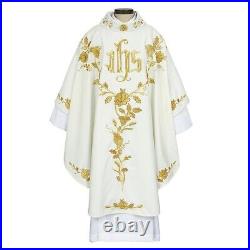 Chasuble Lugano Collection Ivory Vestment New