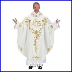 Chasuble Lugano Collection Ivory Vestment New