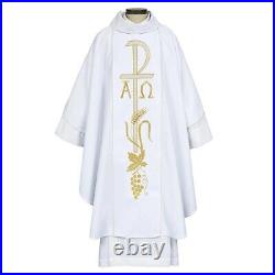 Chasuble San Remo Collection Vestment White New