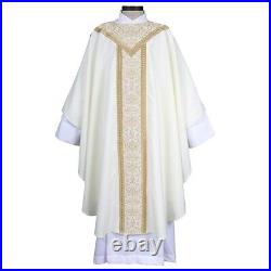 Chasuble St. Remy Gothic Ivory Vestment New