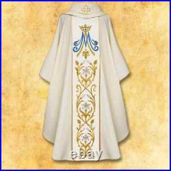Chasuble embroidered Heart of Mary