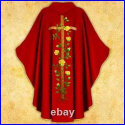 Chasuble embroidered Jesus on the Cross