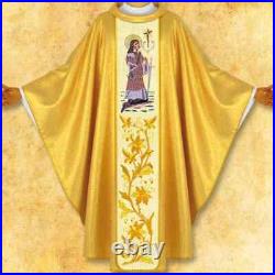 Chasuble embroidered St. Hubert