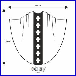 Chasuble embroidered St. Hubert