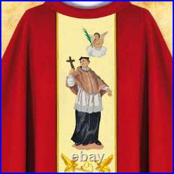 Chasuble embroidered St. John of Nepomuk