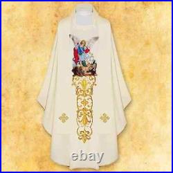 Chasuble embroidered St. Michael the Archangel