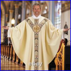 Coronation Collection Gothic Chasuble With Stole Church Vestment Sets 59 In