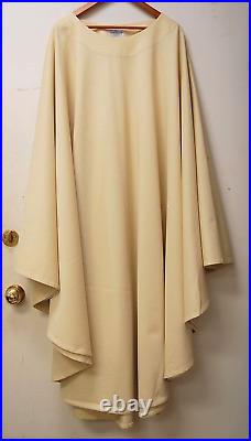 Cream The Holy Rood Vestment Chasuble (#822) Made in The USA