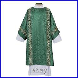 Dalmatic Monreale Collection Green Vestment New