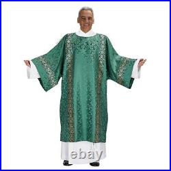 Dalmatic Monreale Collection Green Vestment New