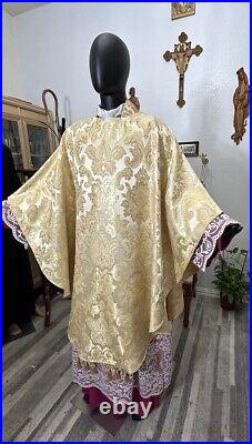 Gold Chasuble + Stole