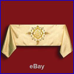 Gold Humeral Veil Chasuble Vestment Kasel Messgewand