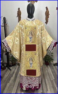 Gold Vestment Chasuble & Stole Archangels