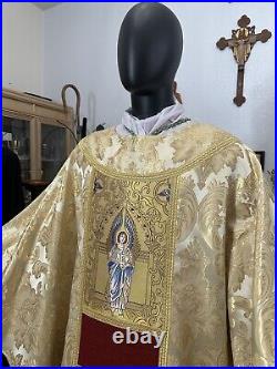 Gold Vestment Chasuble & Stole Archangels