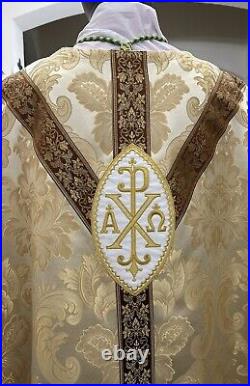 Gold Vestment Chasuble & Stole Jesus The High Priest