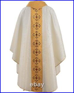 Gothic Chasuble Vestment and Stole