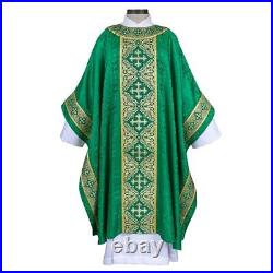 Green Chasuble Excelsis Gothic Chasuble (USUALLY SHIPS WITHIN IN 2 DAYS)