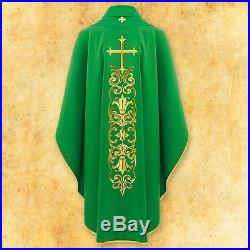 Green Chasuble Stole Vestment Kasel Messgewand