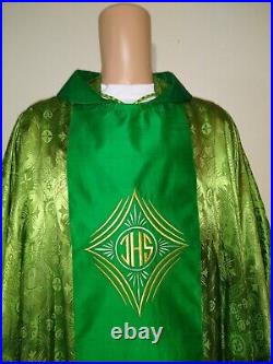 Green Chasuble Vestment Stole (g0010)