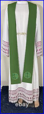 Green Cope + Stole +Church Vestment Chasuble
