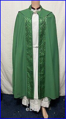 Green Cope & Stole Church Vestment Chasuble