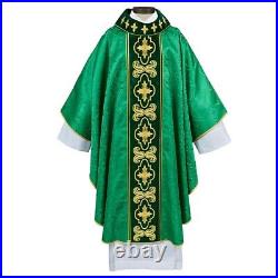 Green Saint Columba Chasuble Collection
