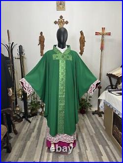 Green Vestment Chasuble & Stole