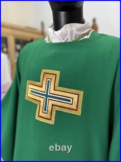 Green Vestment Chasuble & Stole