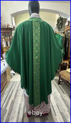 Green Vestment Chasuble & Stole