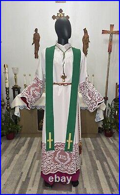 Green Vestment Chasuble & Stole