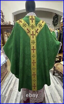 Green Vestment Chasuble & Stole