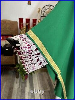 Green Vestment Chasuble & Stole G000141