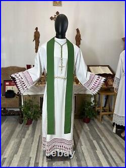 Green Vestment Chasuble & Stole G00129