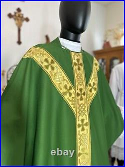 Green Vestment Chasuble & Stole G00129