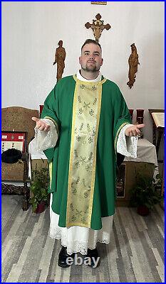 Green Vestment Chasuble & Stole G00132