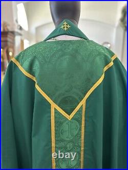 Green Vestment Chasuble & Stole G00133