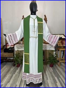 Green Vestment Chasuble & Stole G00134