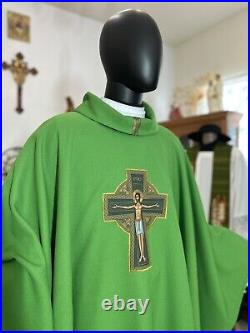 Green Vestment Chasuble & Stole G00146