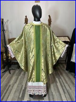Green Vestment Chasuble & Stole G00153