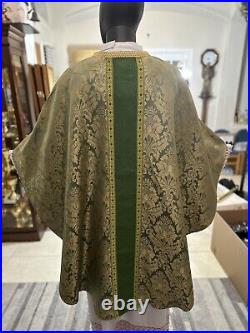 Green Vestment Chasuble & Stole G00153
