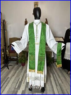 Green Vestment Chasuble & Stole G00157