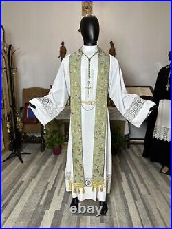 Green Vestment Chasuble & Stole G00160