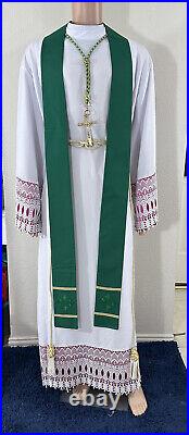 Green Vestment Chasuble & Stole G0108