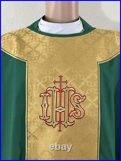 Green Vestment Chasuble & Stole G0108